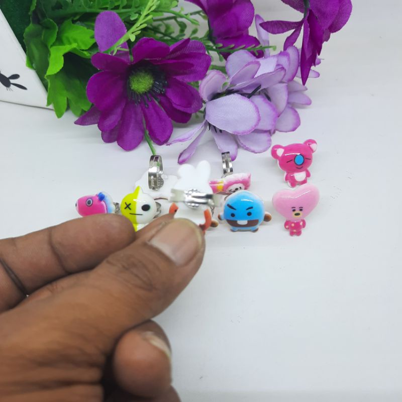 Cincin Anak Karakter Bt 21 Cincin Mainan