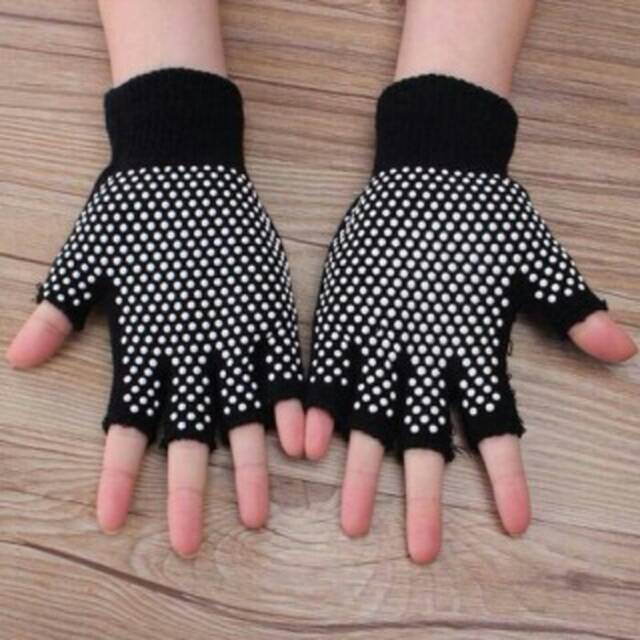 Yoga Gloves / Sarung Tangan Yoga / Sarung Tangan Motor / Sarung Tangan Anti Slip 04