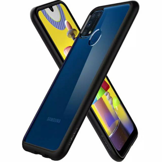 Case Samsung Galaxy M31 2020 SPIGEN Ultra Hybrid Anti Crack Original