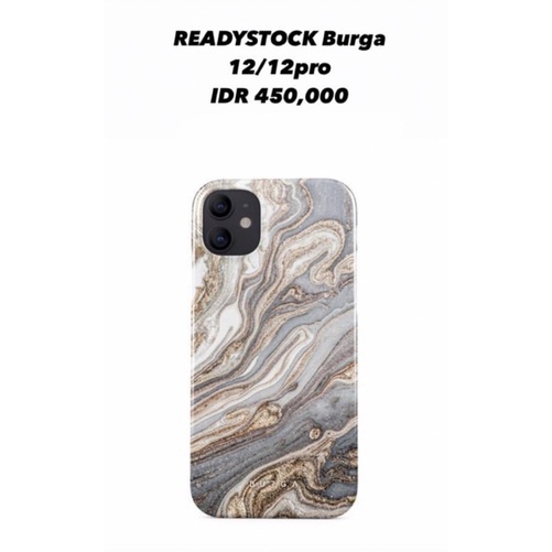 BURGA CASE IPHONE 12/12pro Ready stok