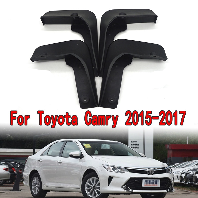 1 Set Mud Flap Pelindung Splash Untuk Fender Mobil Toyota Camry 2015 2016 2017