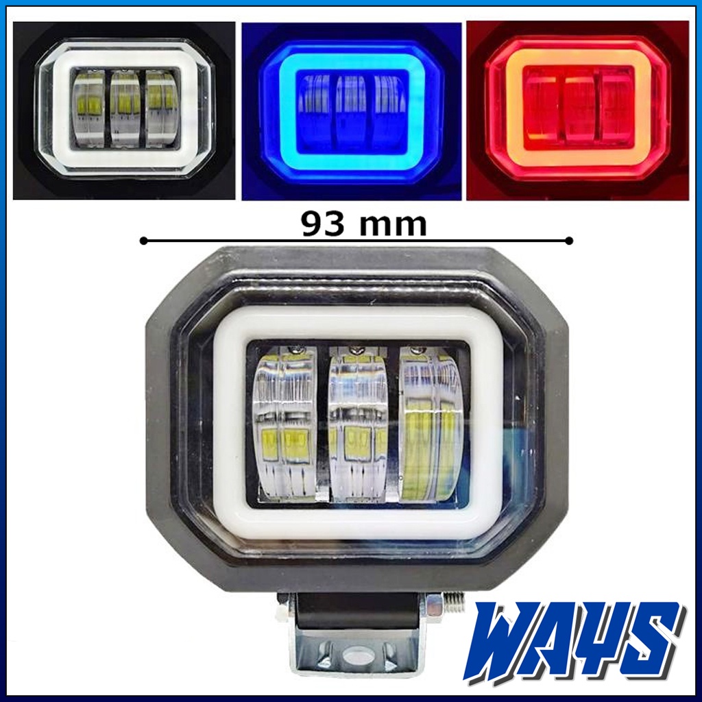 L167 | Lampu Sorot Tembak K30 LED CWL Variasi Motor Nmax Aerox PCX ADV CB 150 Vixion Beat Vario Mio