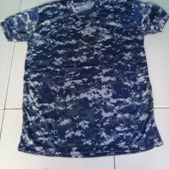 Kaos Loreng AL Digital Kaos Lengan Pendek Kaos Oblong COD Bayar Ditempat