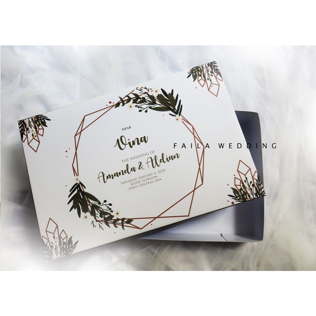 

BOX ONLY, BOX BRIDESMAID/ GROOMSMEN
