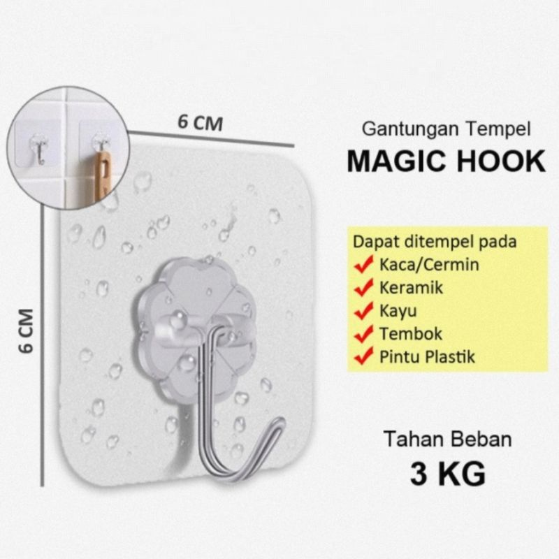 MAGIC HOOK  / GANTUNGAN TEMPEL