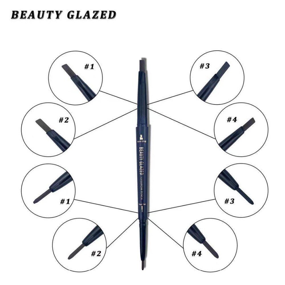 Beauty Glazed Double Head Eyebrow Pencil Beauty Glazed Pencil Alis  Beauty Glazed Pensil Alis Beauty Glazed Eyebrow Beauty Glazed