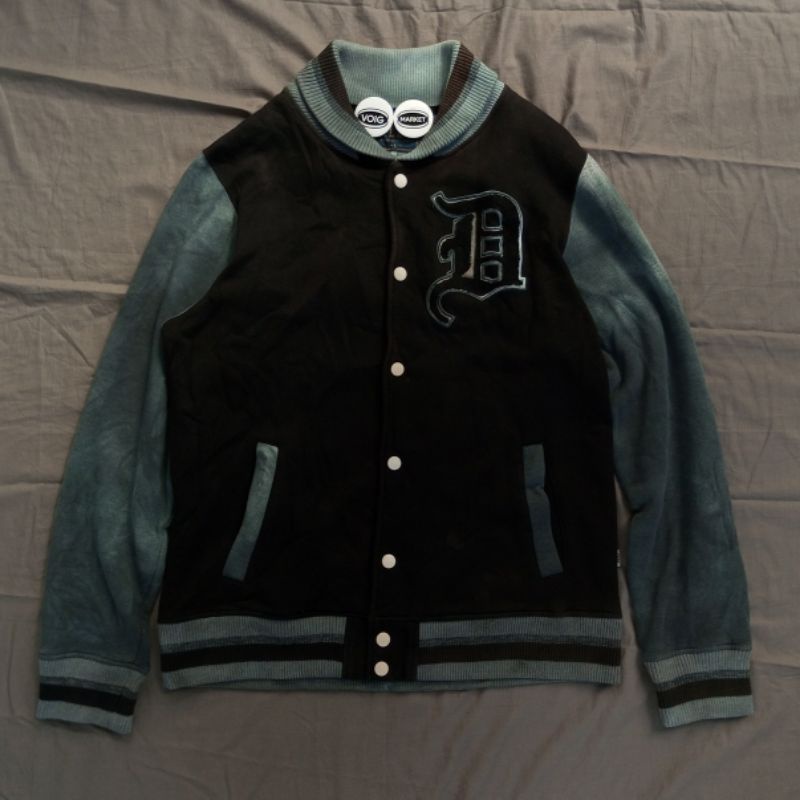 Varsity Jacket Jaket Baseball Pria Original Double Collar Not MLB Starter Vintage - VM Stock