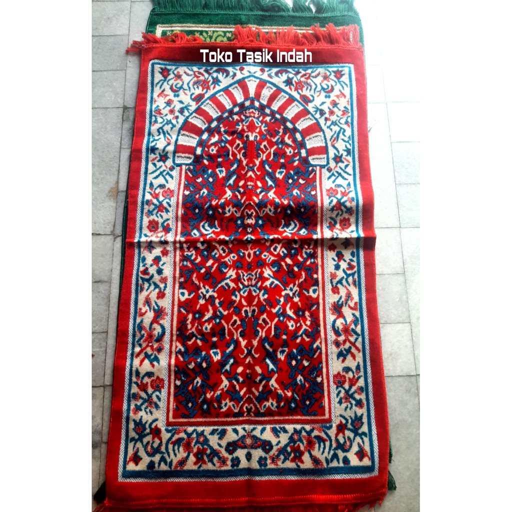 Sajadah Turki Musafir Tebal Sedang MIDI 50x100cm  (Musafir tamggung)