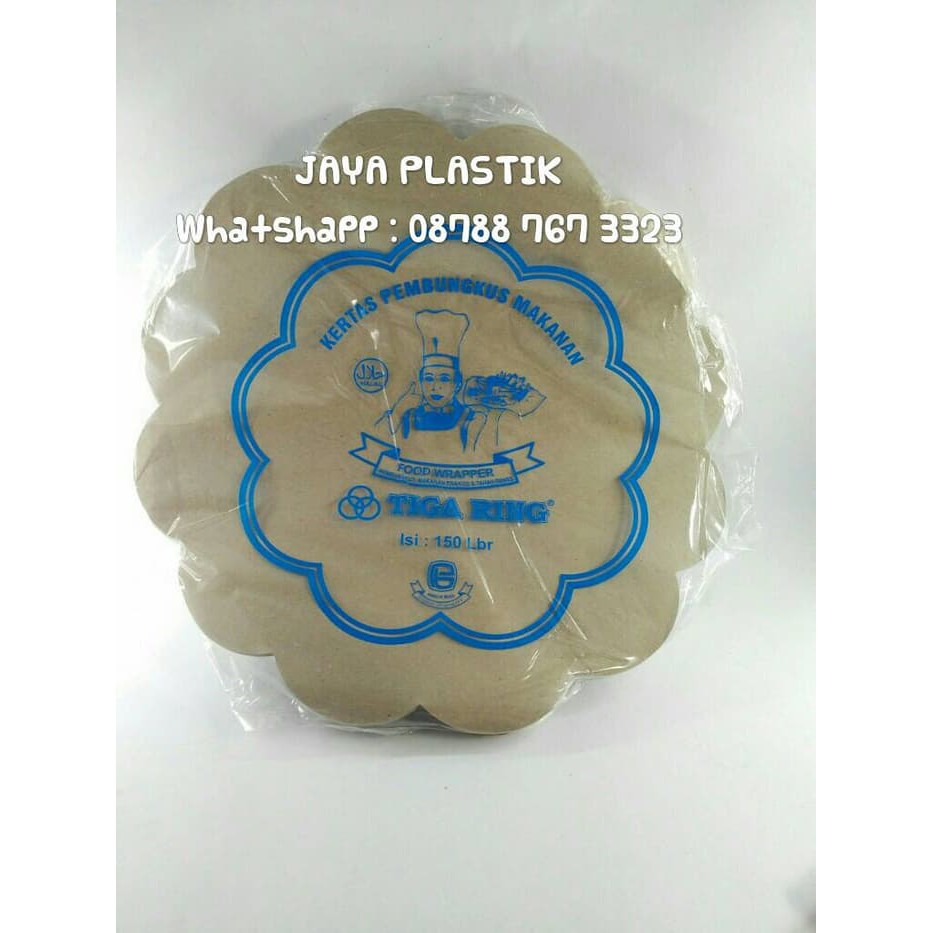

Dijual KERTAS NASI KEMBANG DIAMETER 26 CM TERMURAH Terlaris