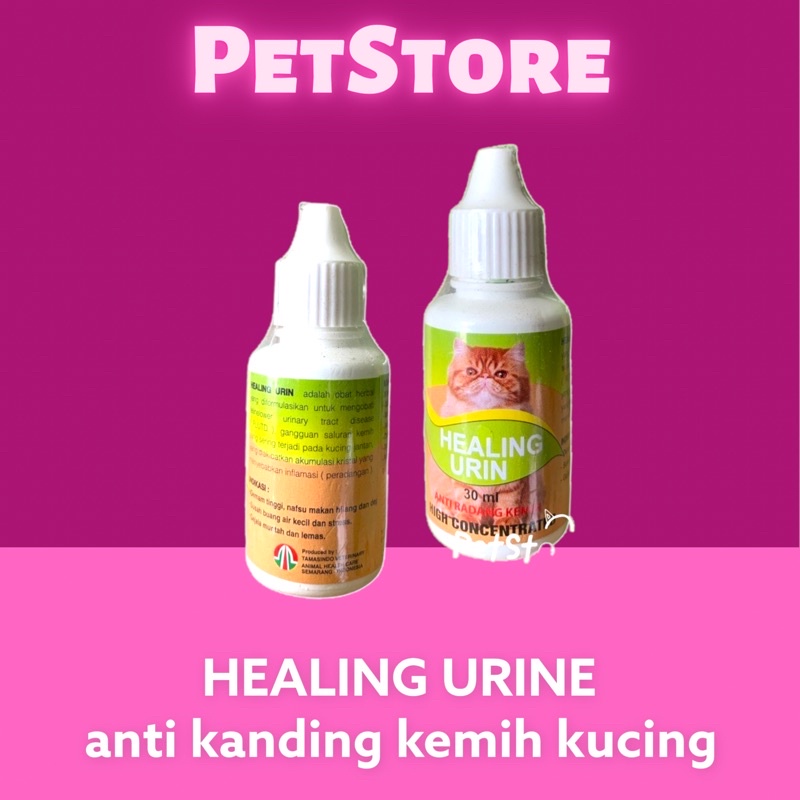 Obat Anti Radang Kemih Kucing HEALING URINE / MAX HEALTHY URINE  dan susah kencing