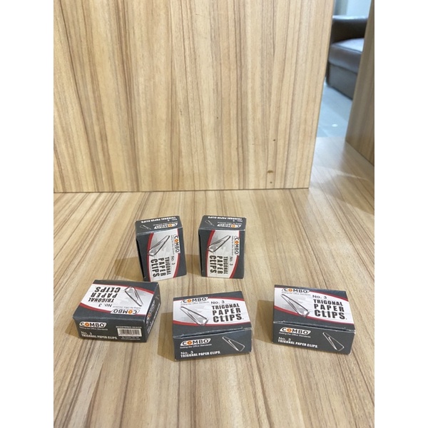 

Paper Clip / Penjepit Kertas / Paper Clip Combo / ATK Murah