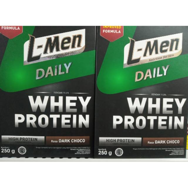 

L-Men daily whey protein dark chocolate 250 gr
