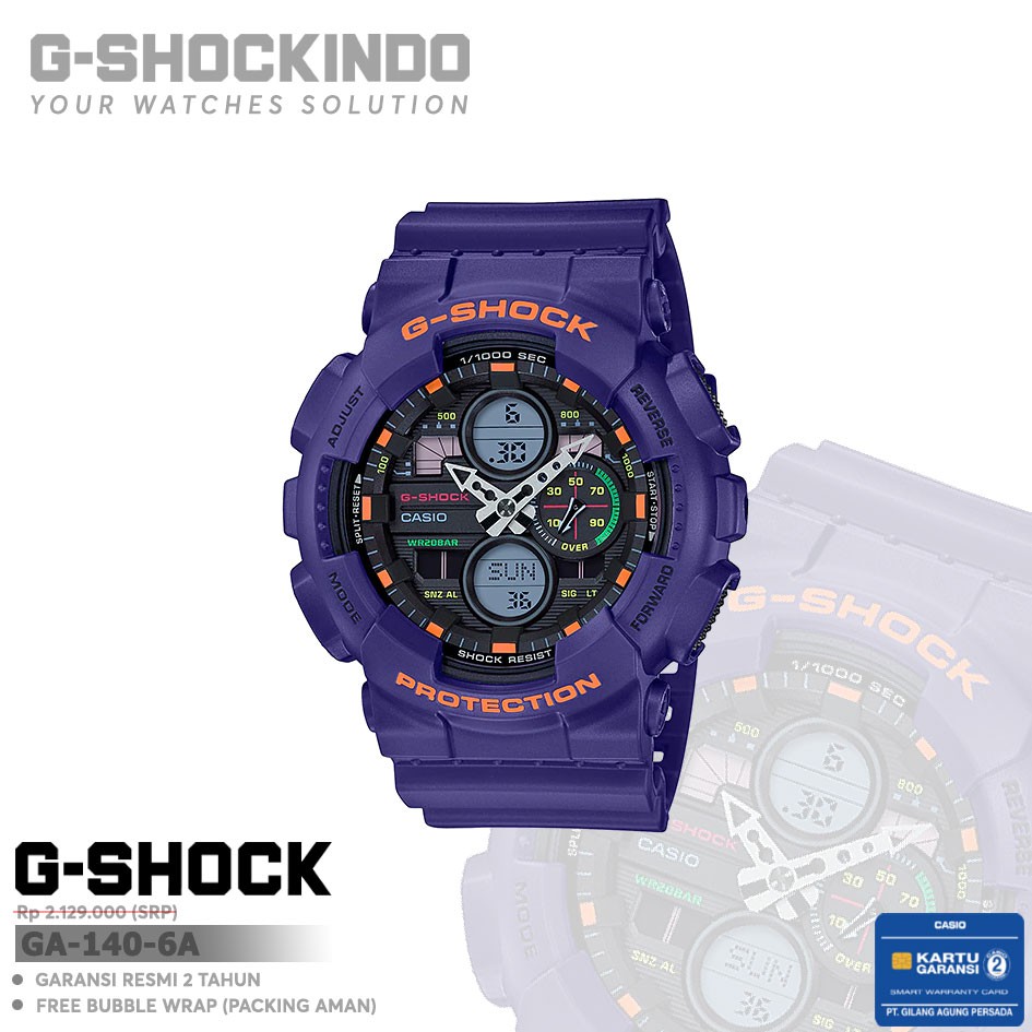 Casio G-Shock GA-140-6A / GA-140-6ADR Original