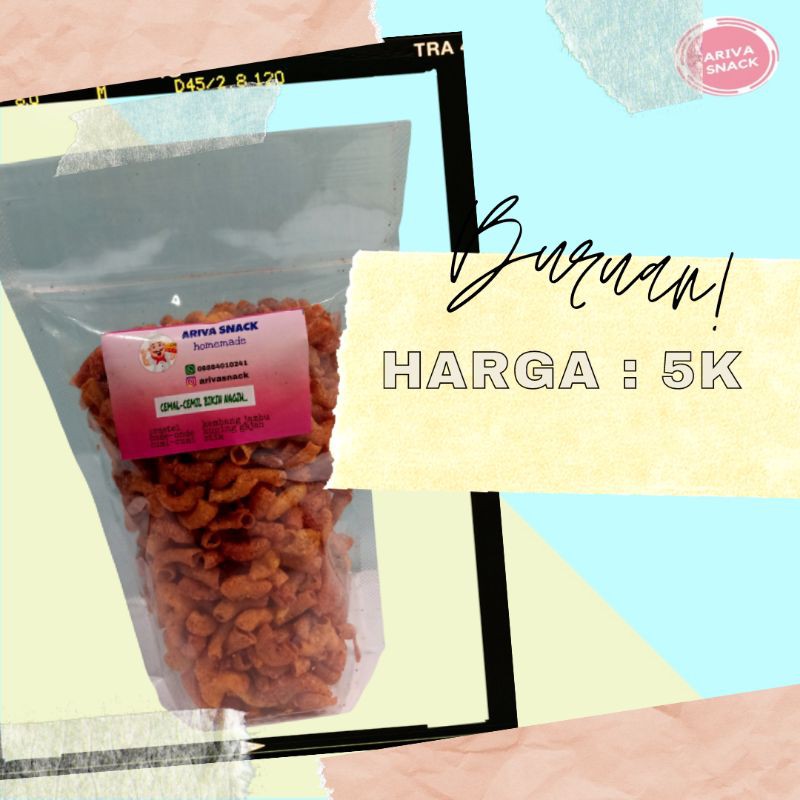 

Terlaris cemilan makaroni/makaroni pedas/makaroni bantet/macaroni pedas/makaroni kiloan 100 gram
