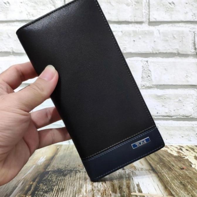 Terbatas Dompet Panjang Pria Tumi Bahan Kulit Import Premium Quality Terbatas