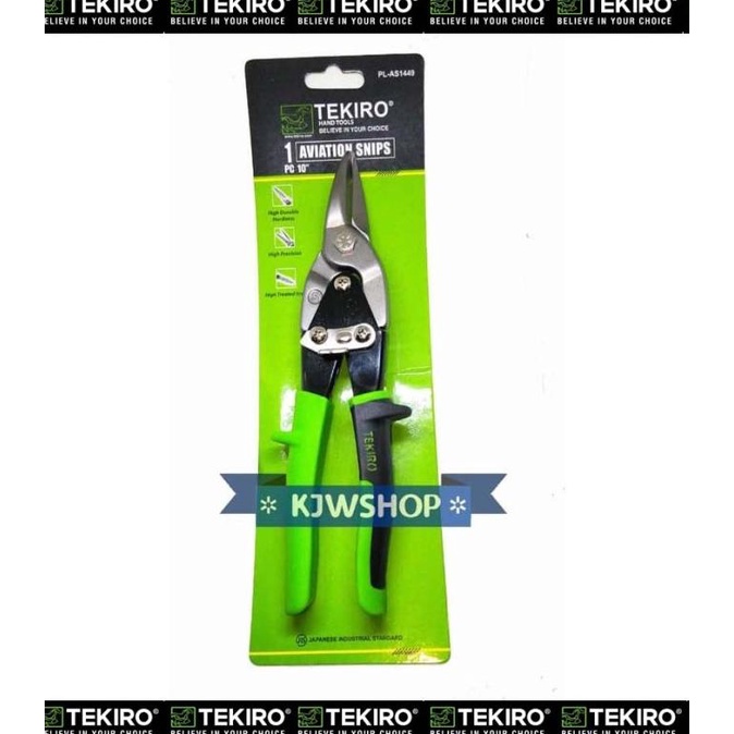 

hanya disini] Aviation Snips Gunting Galvalum Lurus 10" Gunting Seng Almini Tekiro