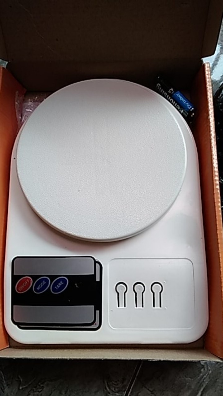 Timbangan Dapur Kue/makanan/buah/barang Digital Sf-400 5kg / Kitchen Scale 5kg