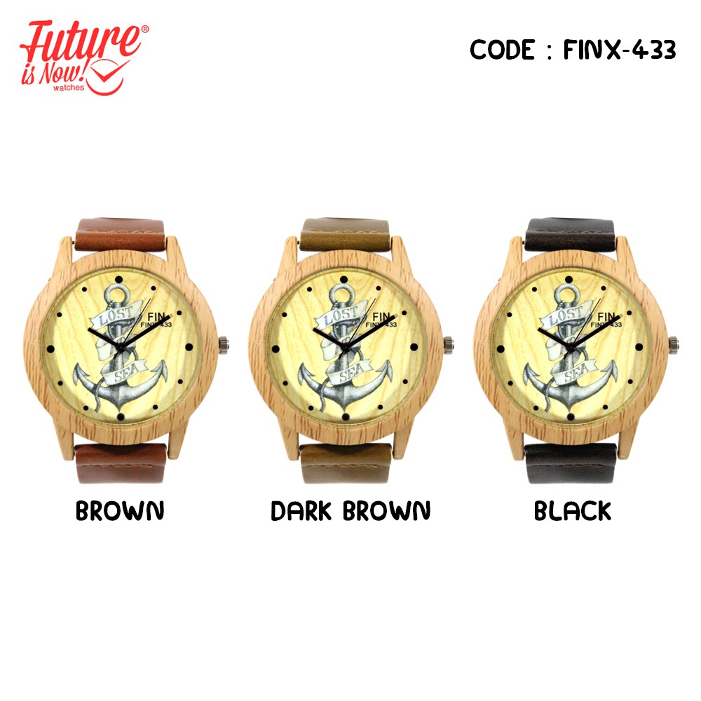 FINX-433 Future Is Now Jam Tangan Fashion Pria/Wanita (Unisex) Analog/FINX-434