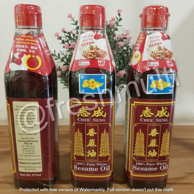 

MINYAK WIJEN CHEE SENG PURE WHITE SESAME OIL SINGAPORE