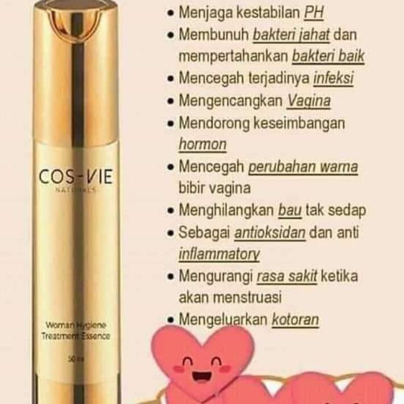 COSVIE lacoco NASA produk perawatan daerah kewanitaan.