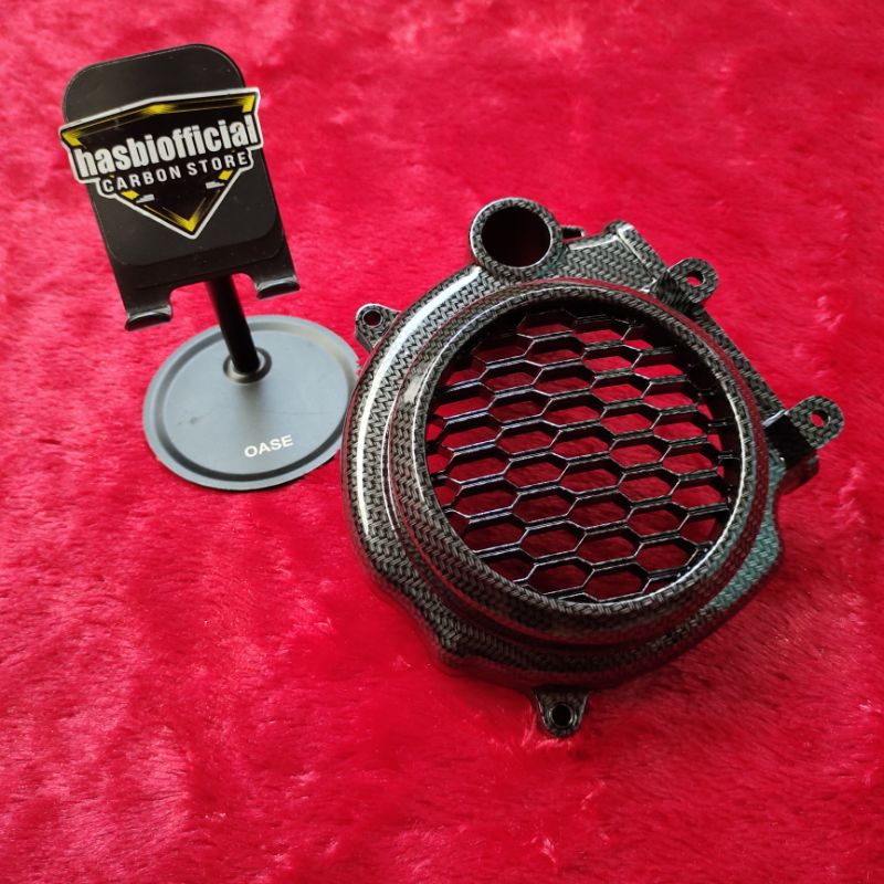 COVER TUTUP KIPAS GENIO K0J SCOOPY PRESTIGE BEAT FI ESP LED K1A 2021 CARBON