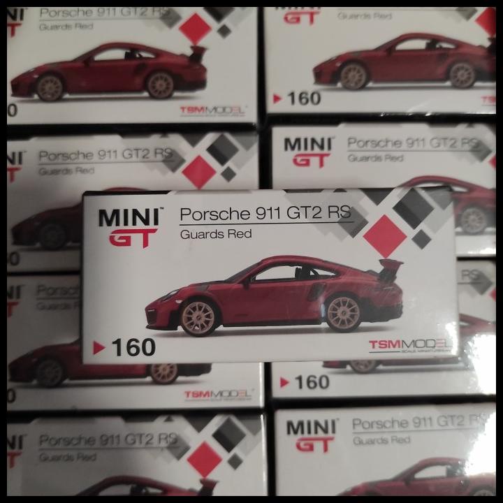 Mini Gt 160 Porsche 911 Gt2 Rs Guards Red