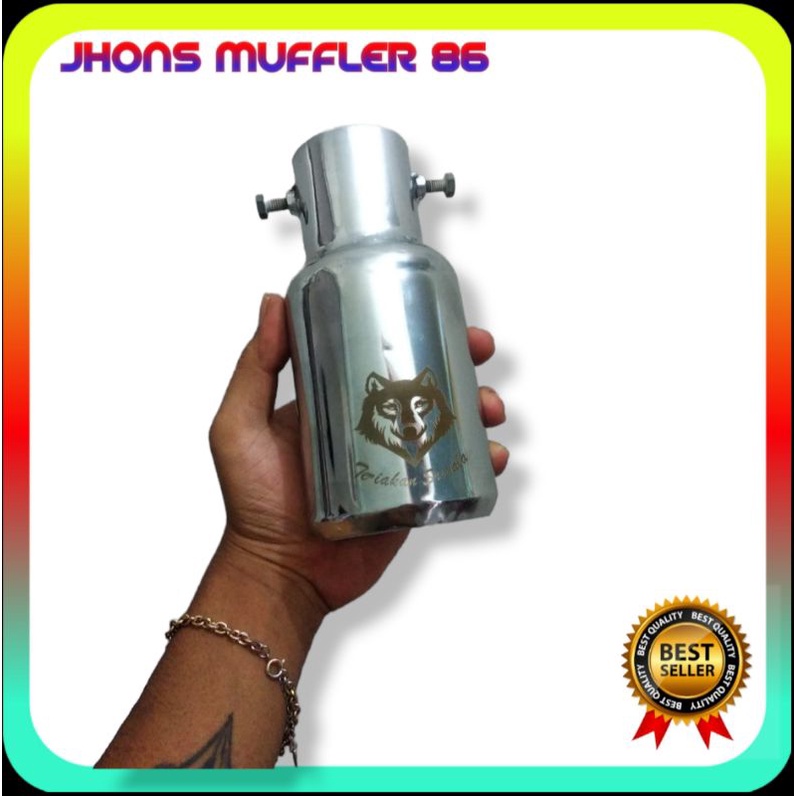 knalpot srigala baut mobil bensin l300 solar truk turbo non turbo elf