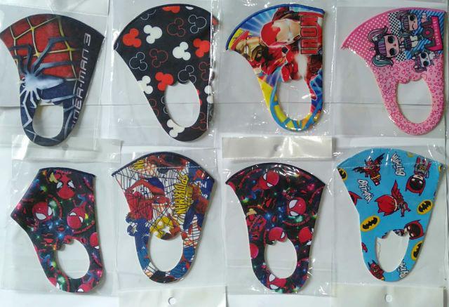 Masker Stuba Anak Motif