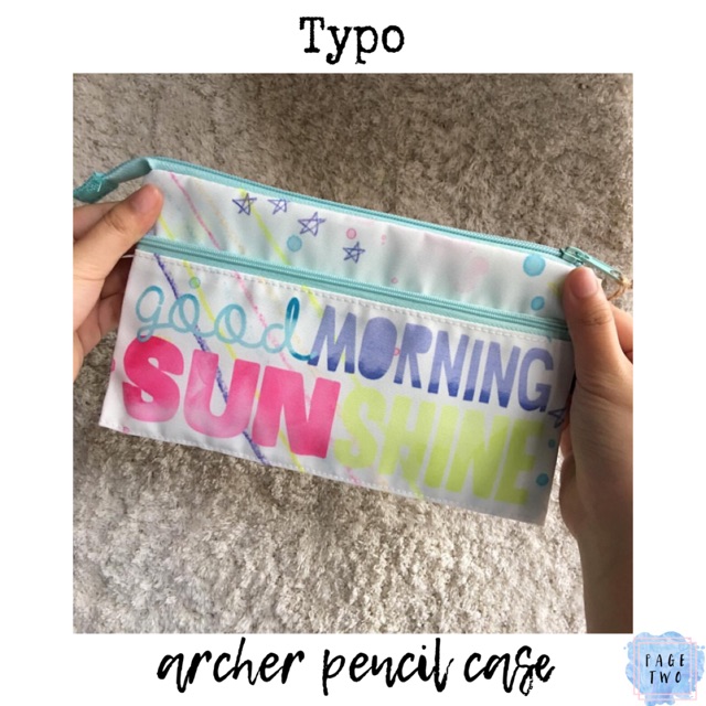 

Typo Archer Pencil Case