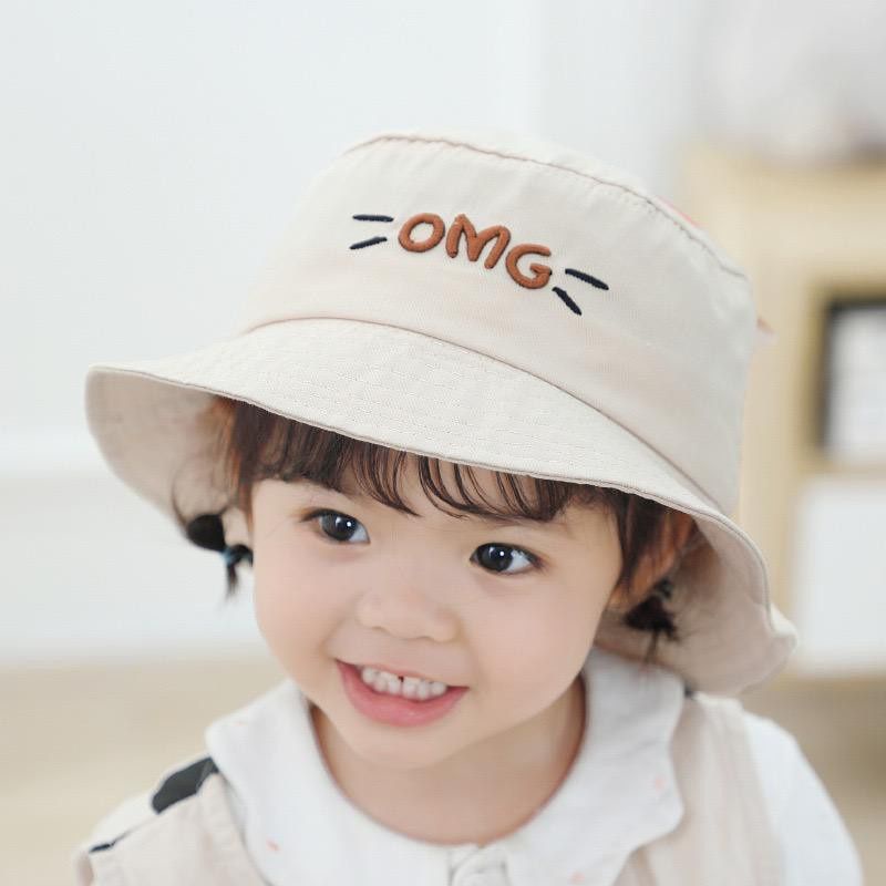 Topi anak bucket OMG/topi anak bordir/topi anak unisex