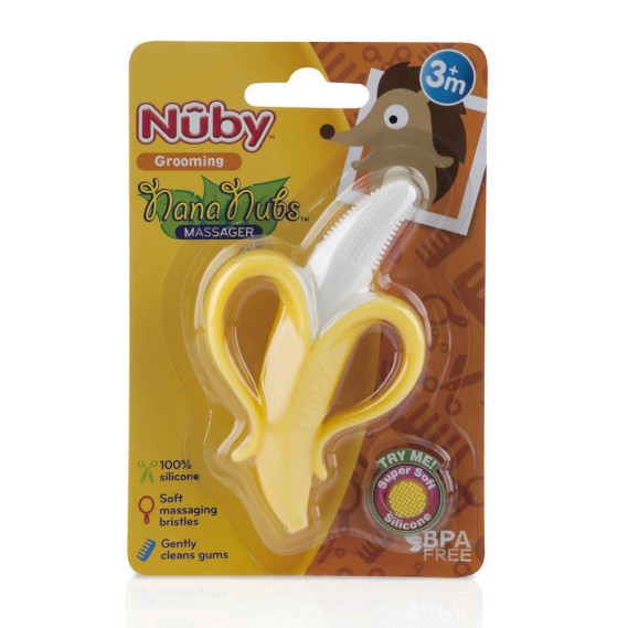 Nuby Banana Toothbrush - Sikat Gigi Bayi