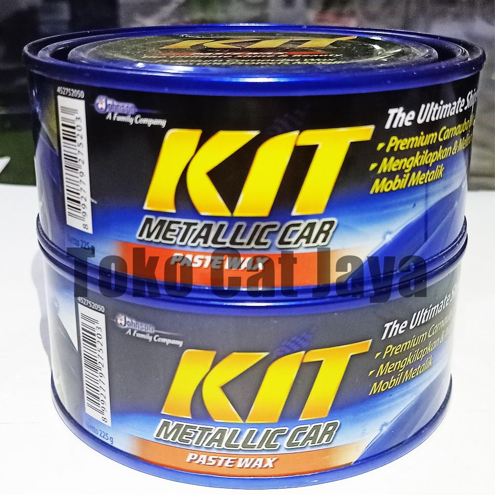 KIT Paste Wax Polis ORIGINAL / METALLIC CAR / NEW CAR 225 gram