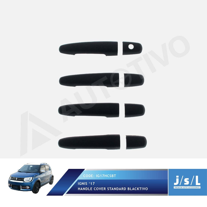 Cover Handle Suzuki Ignis Hitam Doff Non Keyless Blacktivo