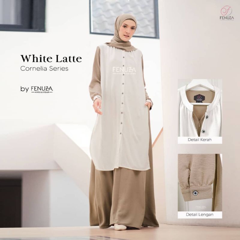 Cornelia Dress / Gamis semi outer Fenuza Muslimwear