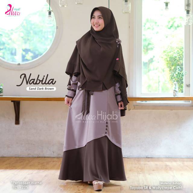GAMIS SET Nabila Couple Set by Alwa Hijab