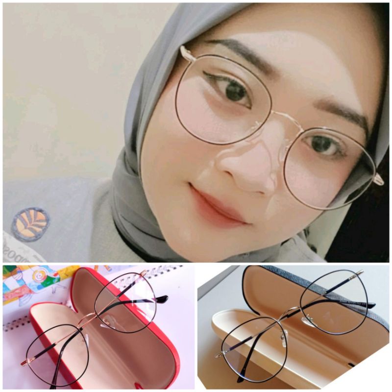 COD Kacamata BESI Ringan|Kacamata Paket Murah Photocromic Minus Cylinder