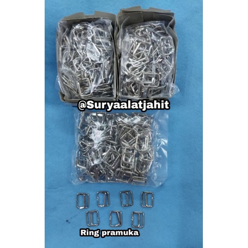 Ring Hak segi Pramuka Trj Nekel (1ktk@144pcs) =rp.56.000/1kotak