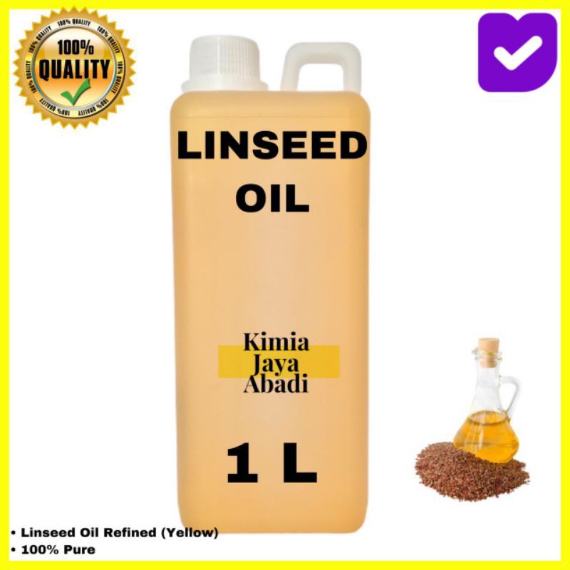 

Linseed Oil Refined / Linseed Oil Kuning 1 Liter