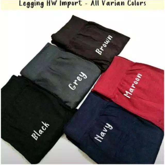 CELANA LEGGING TEBAL/ HW LEGGING POLOS