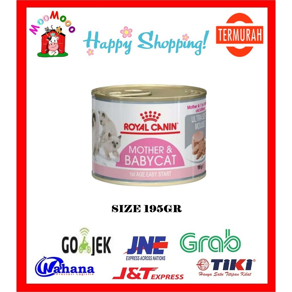 Royal Canin Baby Cat 195gr Kaleng - Makanan Kucing