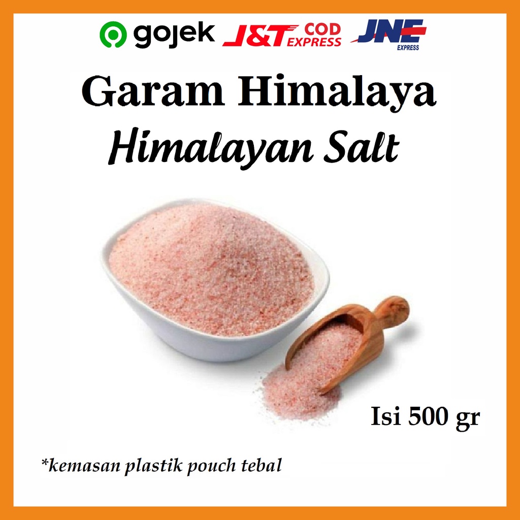 

garam pink garam himalaya - himalayan pink salt original 500 gr