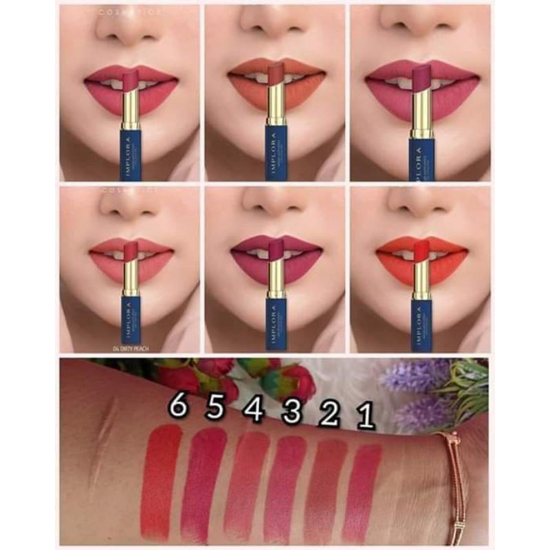 LUSINAN lipstik implora bisa COD ori murah