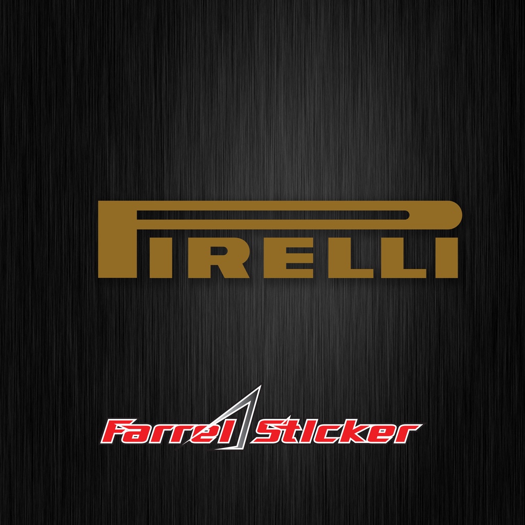 stiker PIRELLI Sticker PIRELLI 10CM