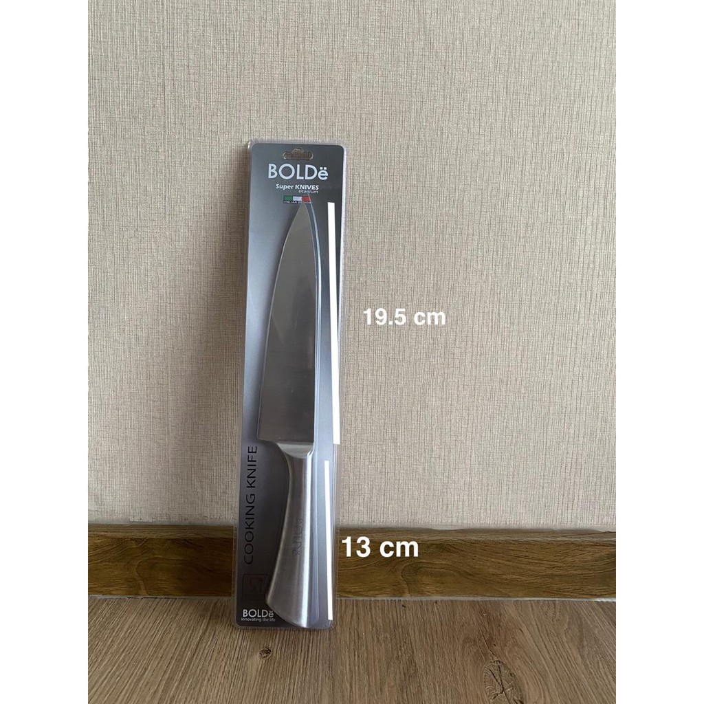 Bolde Knives TITANIUM Stainless  Cooking UTILITY Knife (Pisau)