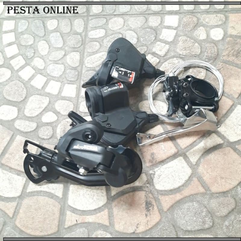RD. FD DAN SHIFTER 9 speed MICROSHIFT SEPEDA Buruan