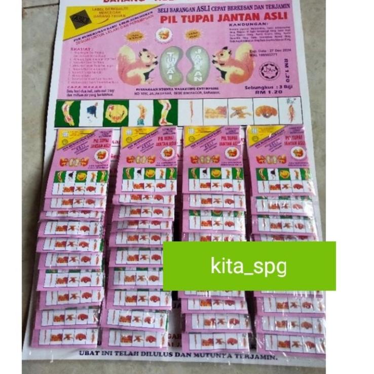 

[PRODUK LYQHF] pil Tupai jantan asli PW8