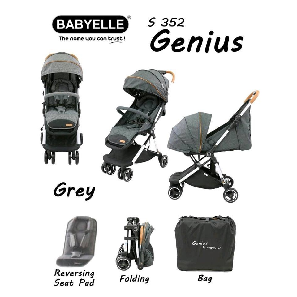 STR09 STROLLER BAYI BABYELLE GENIUS DX S355