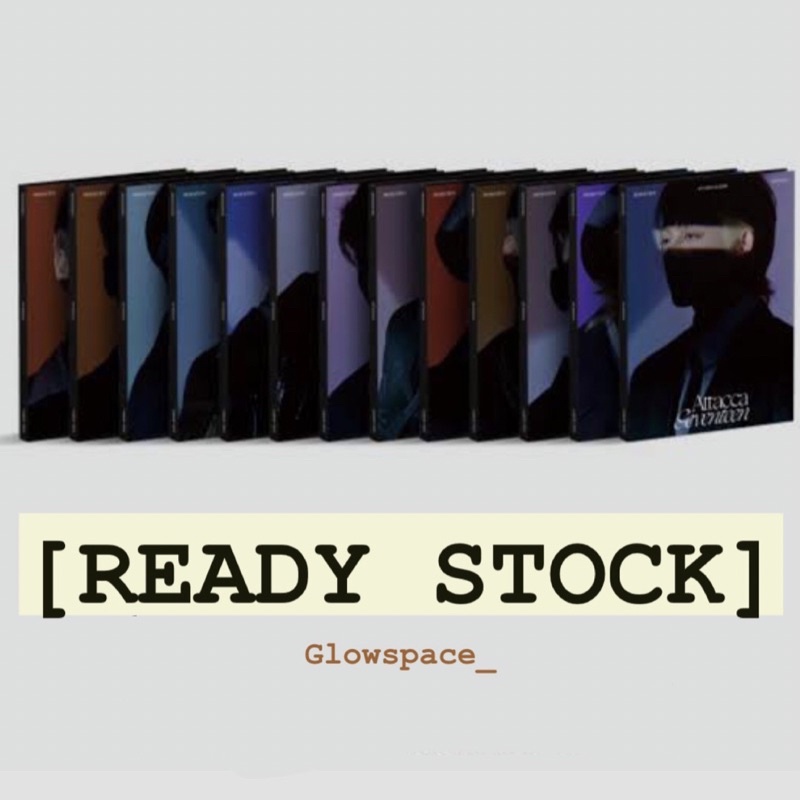 READY STOCK ALBUM SEVENTEEN ATTACCA CARAT VERSION CARVER SEALED COVER WONWOO SCOUPS WOOZI JUN THE 8 