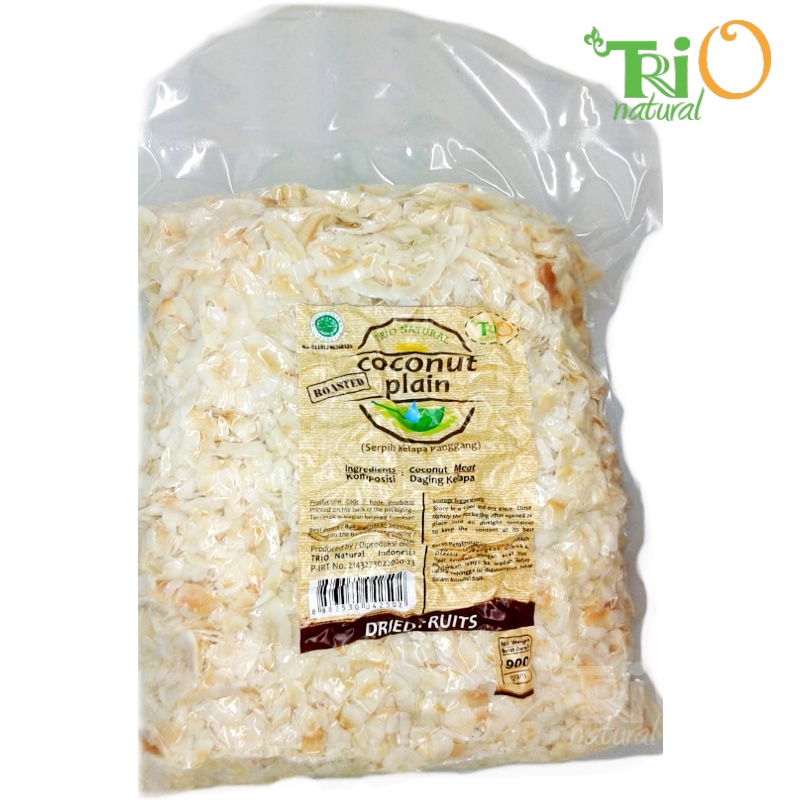 

Trio Natural Coconut Roasted Plain 900 gram