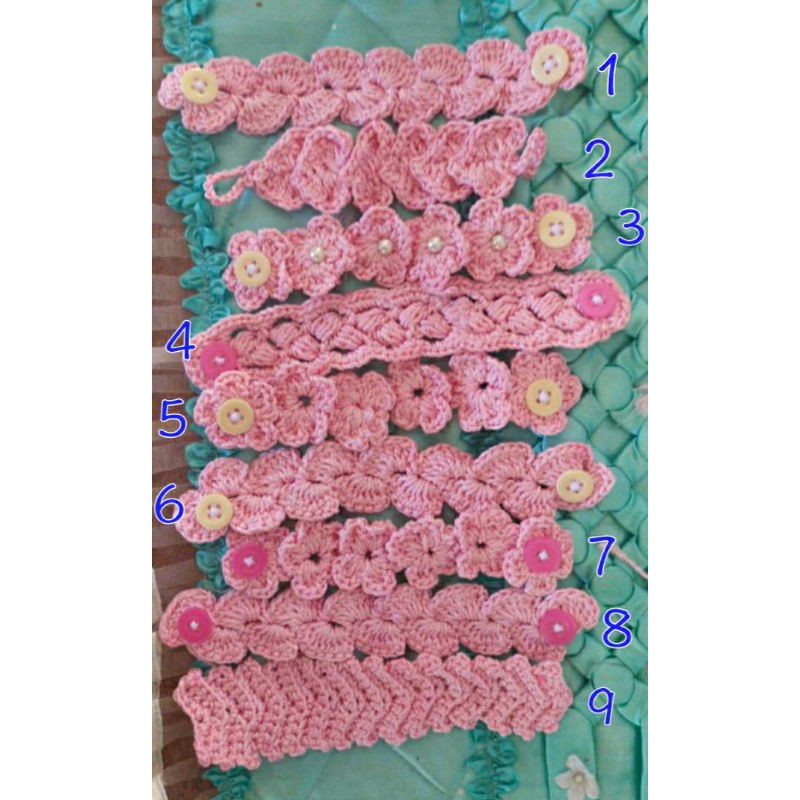 Konektor Masker Rajut Cantik